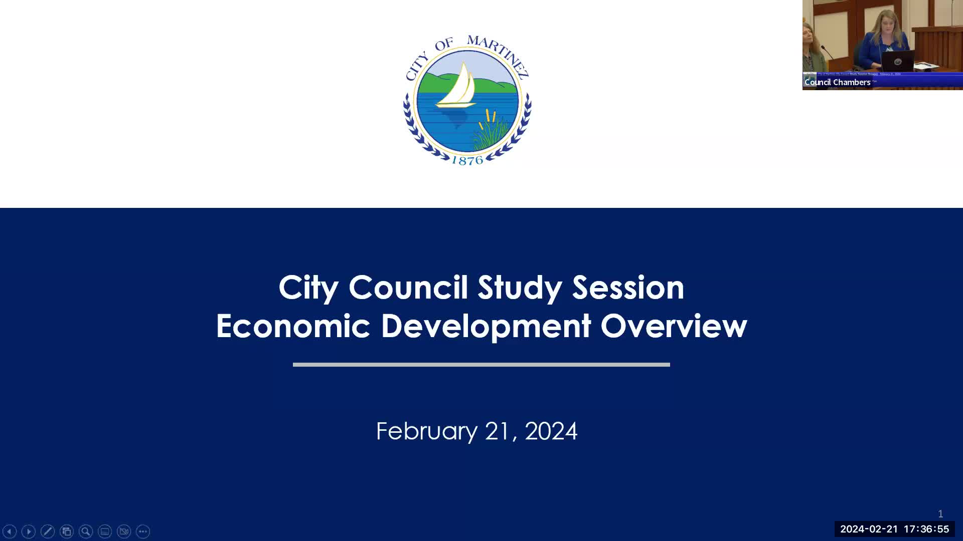 Martinez City Council Meeting