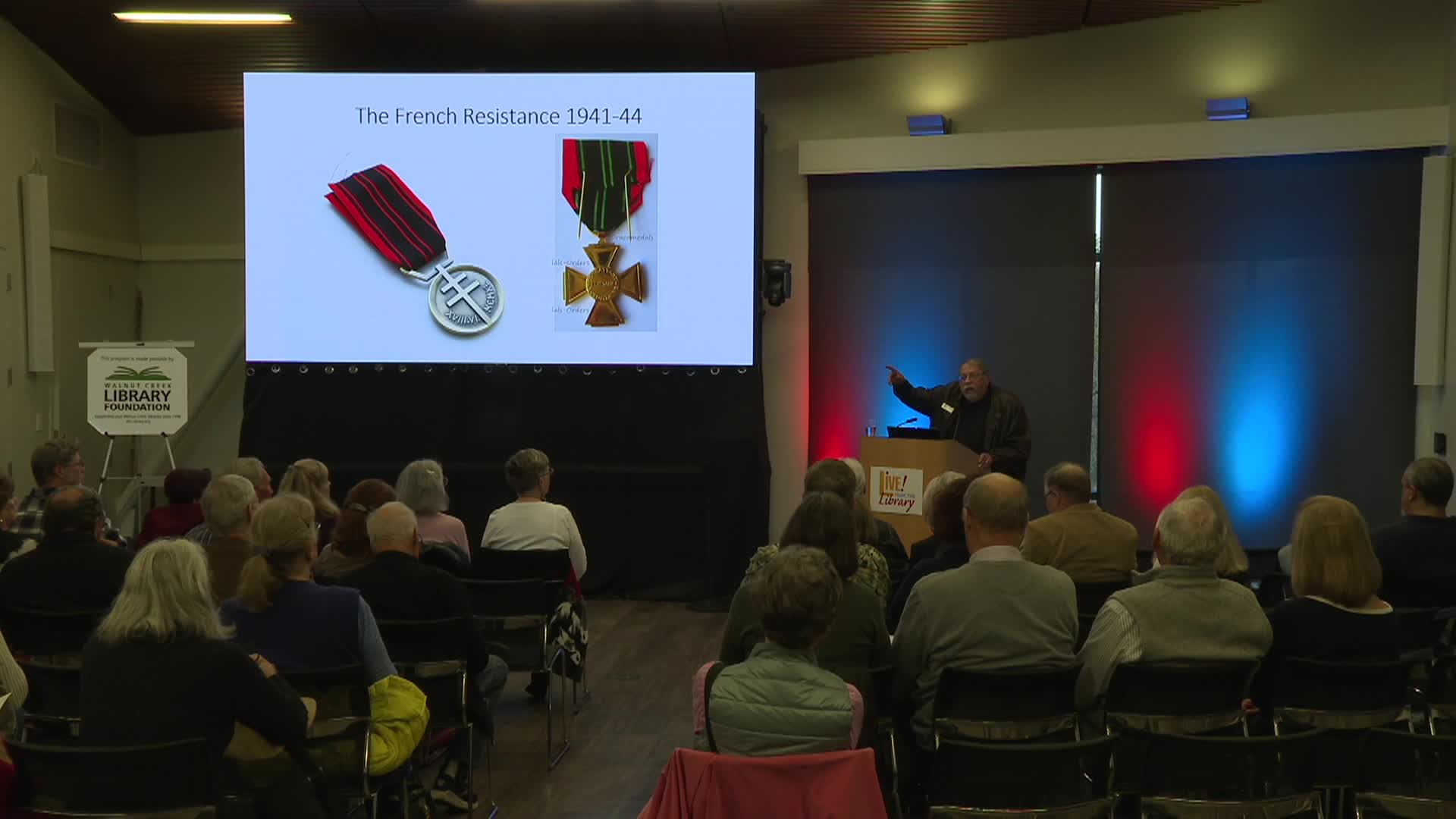 Thumbnail image for Live! From The Library: Michael Barrington Presents: The French Resistance 1941-45