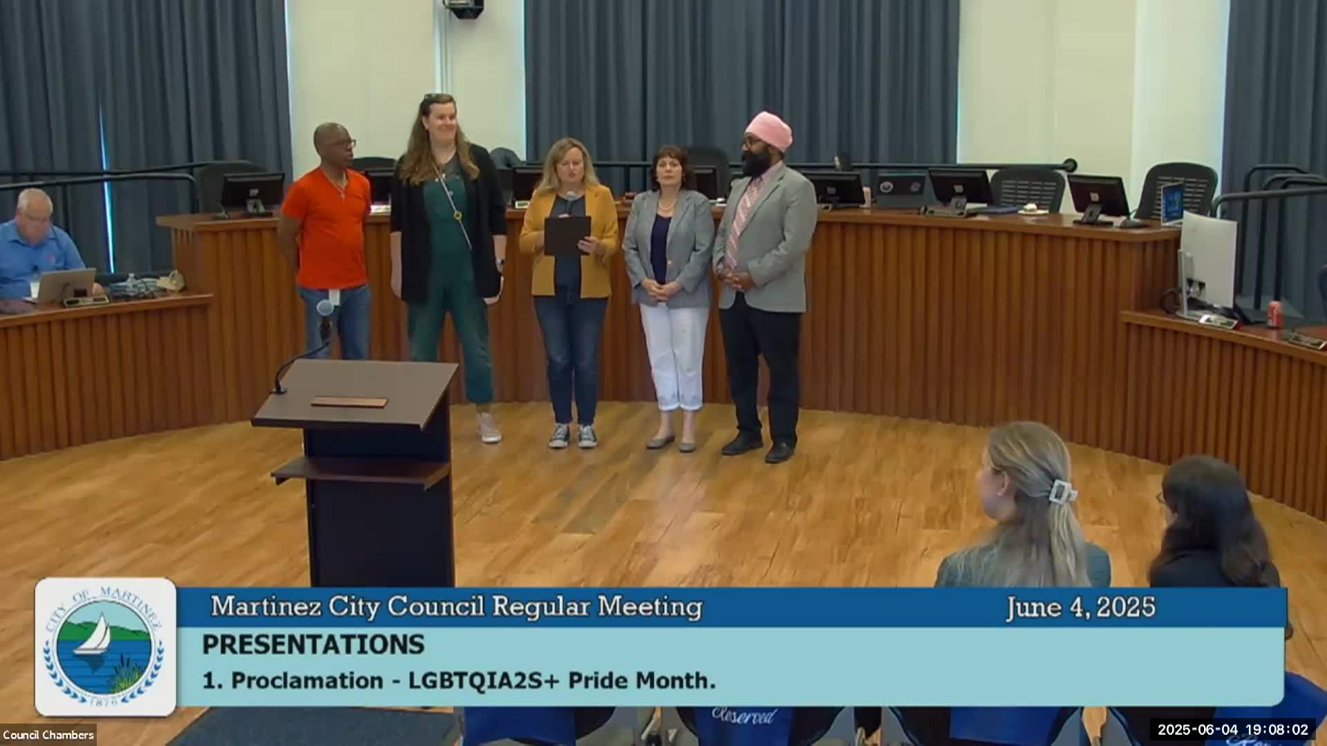 Martinez City Council Meeting