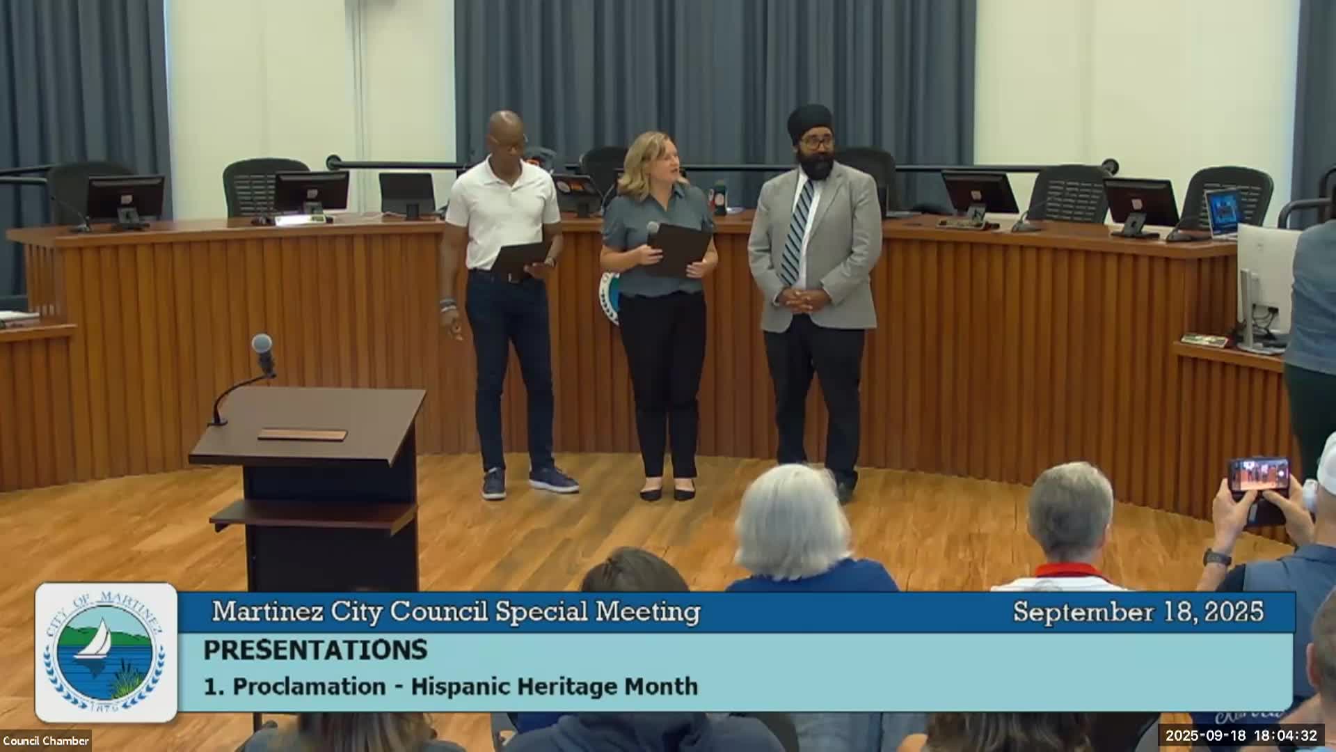 Thumbnail image for Martinez City Council Meeting Sept 18 2025