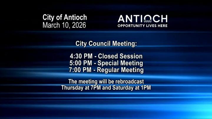 Thumbnail image for Antioch City Council Meeting Mar 10 2026