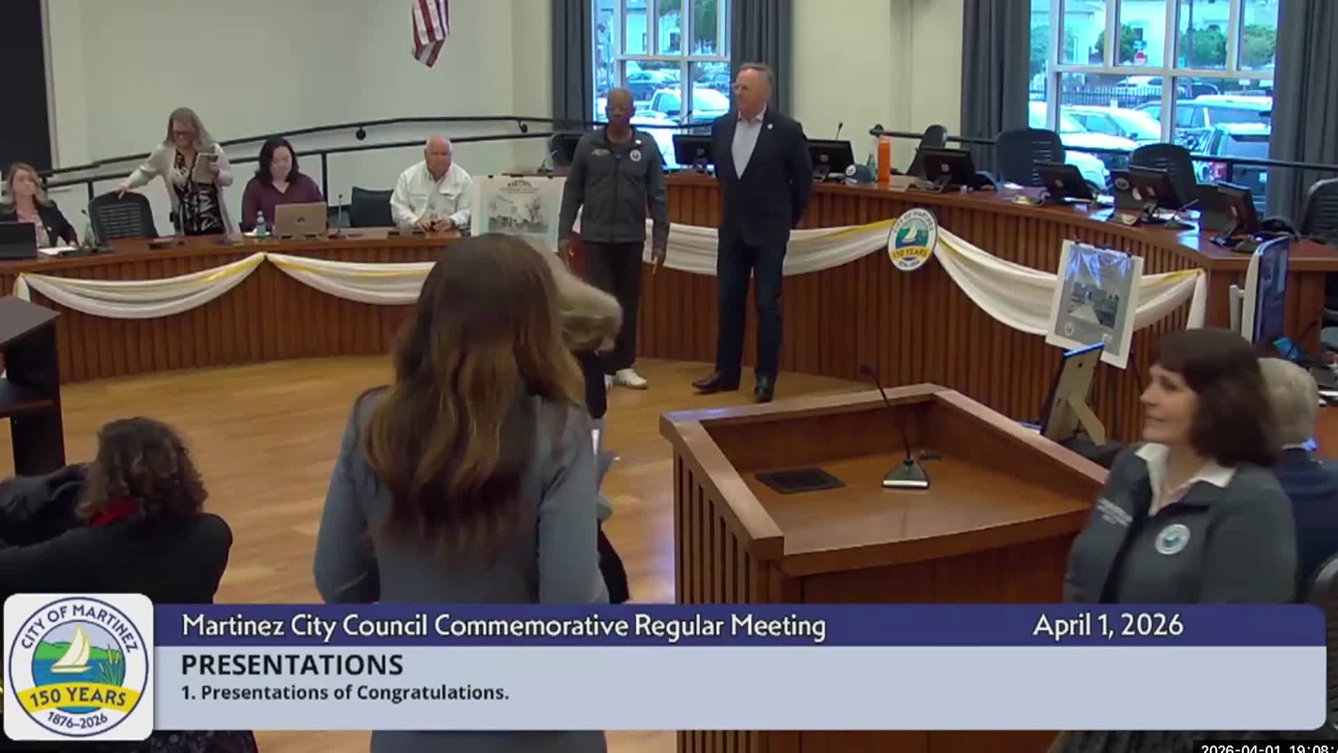 Thumbnail image for Martinez City Council meeting April 1, 2026