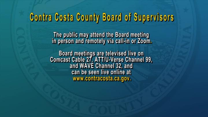 Thumbnail image for Contra Costa County Board of Supervisors Meeting April 14 2026