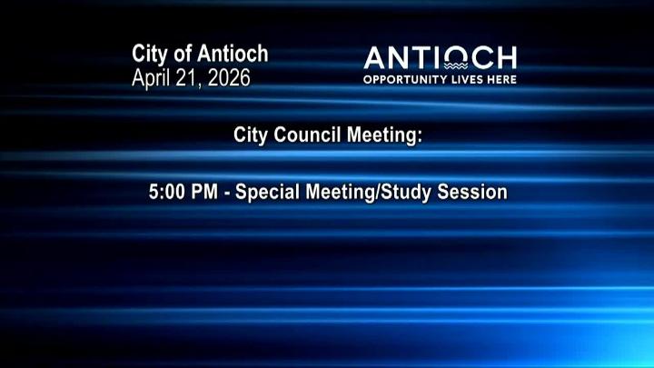 Thumbnail image for Antioch Special City Council Meeting Apr 23 2026