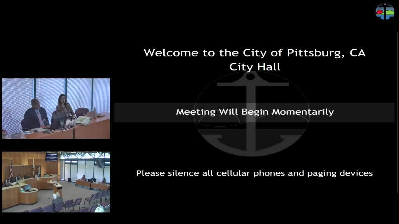 Thumbnail image for Pittsburg City Council Meeting